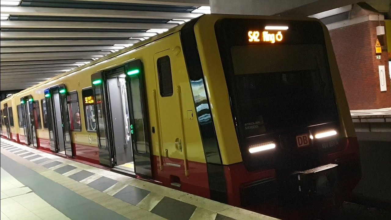 S-Bahn Berlin|Mitfahrt in der BR484 auf der S42 von Frankfurter Allee bis Gesundbrunnen