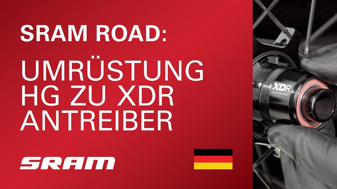 Umrüstung HG zu XDR Antreiber