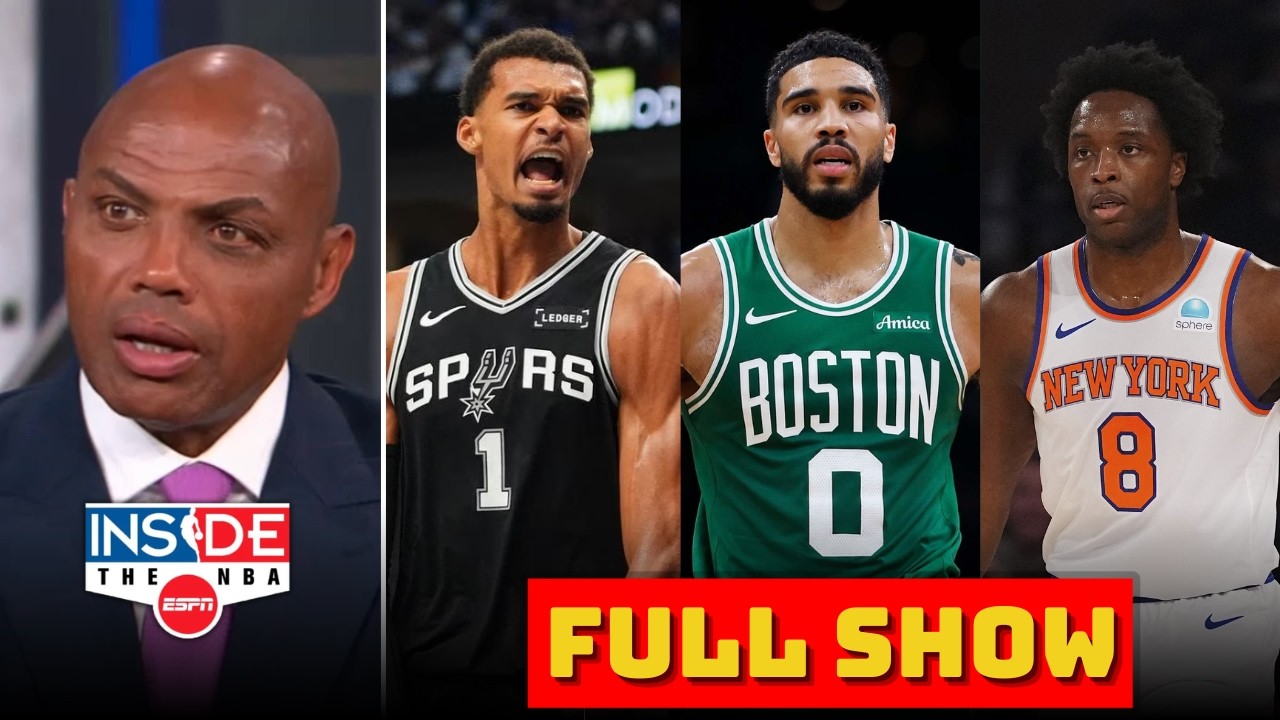 INSIDE THE NBA | Shaq & Chuck on Spurs comeback beat Clippers, Tatum is BACK & Knicks stun Nuggets