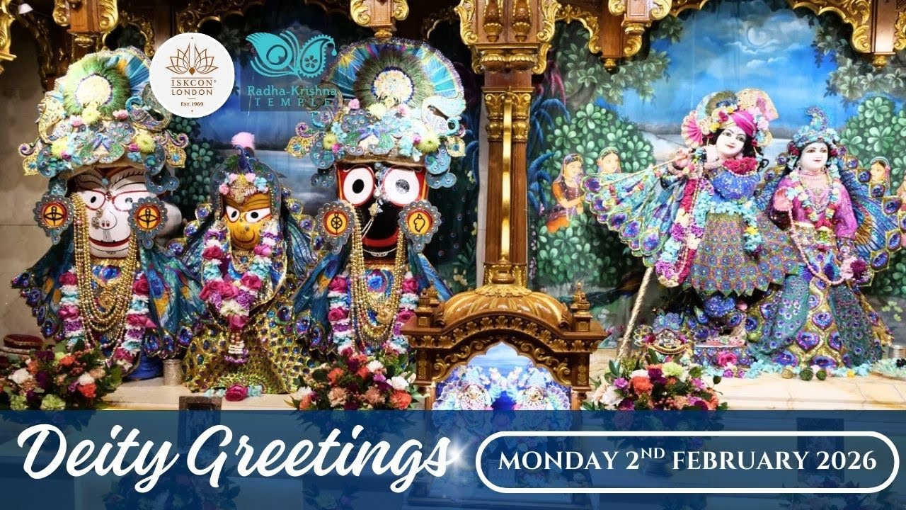 Deity Greetings | Guru Puja | SB 2.6.31 Class with HH Sivarama Swami Maharaja - 02.02.2026