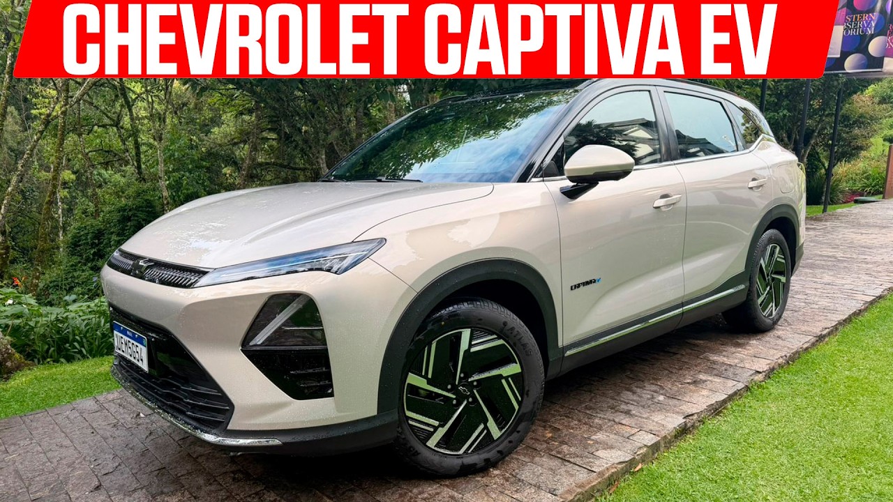 CHEVROLET CAPTIVA EV: o novo SUV ELÉTRICO, o 4° elétrico para o Brasil