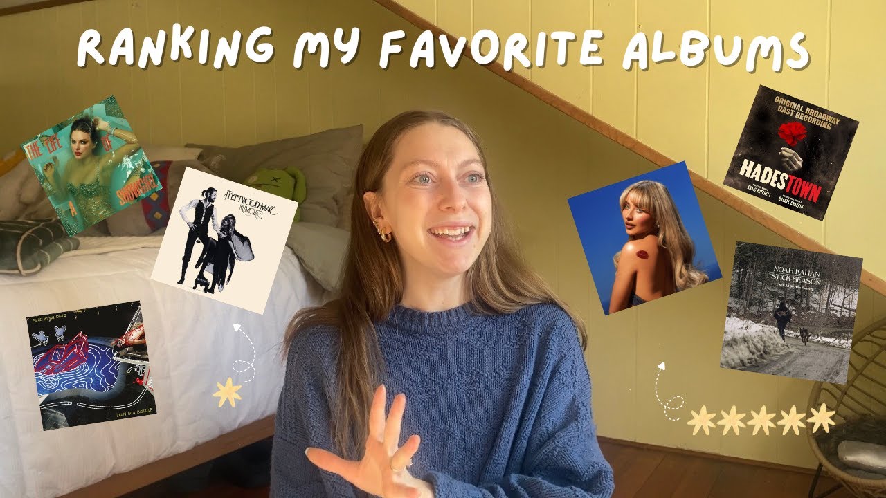let's talk about music 💿 ranking my top albums