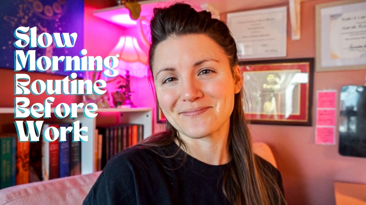 VLOG 1 | Healthy Slow Morning Routine Before Work as a Holistic Nutrition and Wellness Practitioner