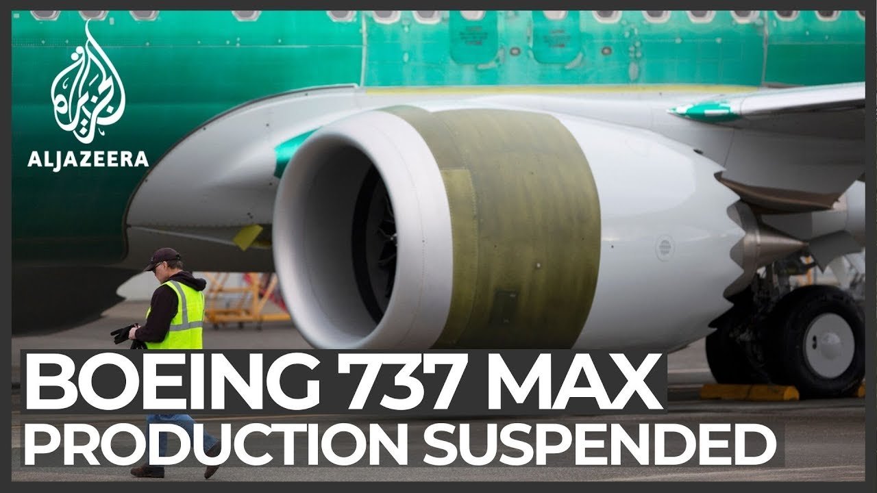 Boeing to suspend 737 MAX production in January amid safety woes