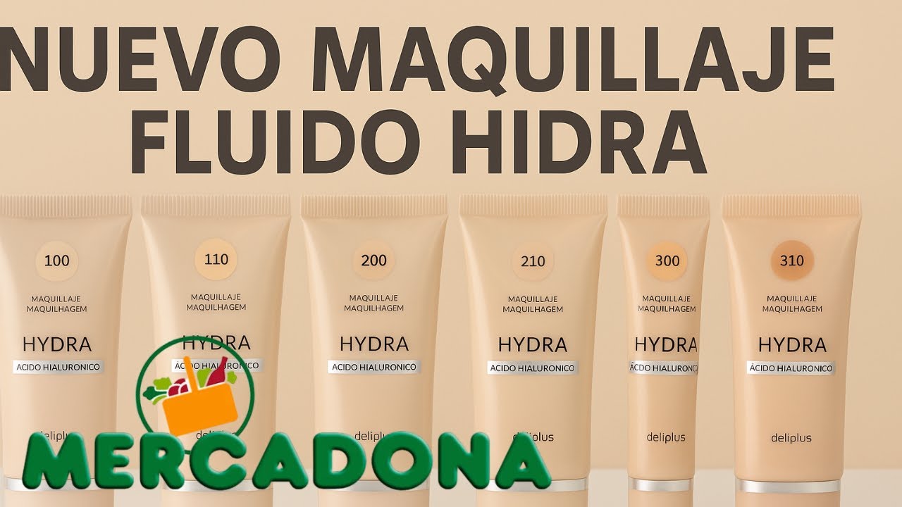 Maquillaje Fluido Hydra Deliplus | ¿Vale la Pena por 6,50€? Reseña Completa y Opinión RealNOVEDAD