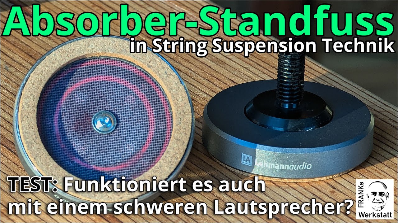 ICH WAR SEHR SKEPTISCH | die Lehmannaudio 3S-Gerätefüsse | #DIY