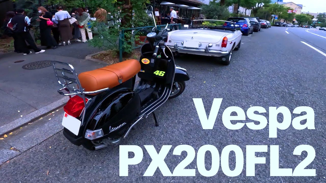Vespa PX200 FL2 210cc polini marossi | PURE SOUND | POV | #3