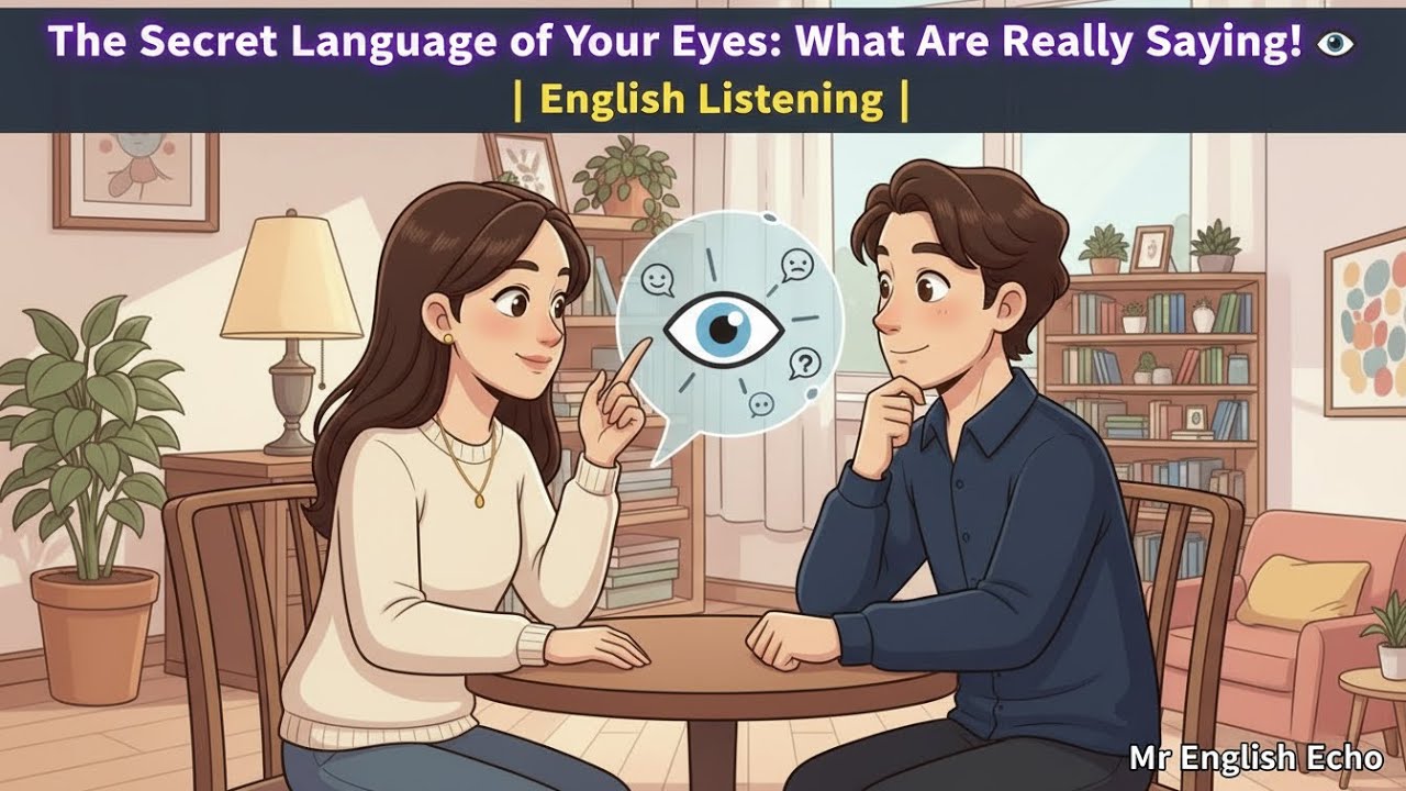 The Secret Language of Your Eyes: What They Are Really Saying! 👀 | English Listening