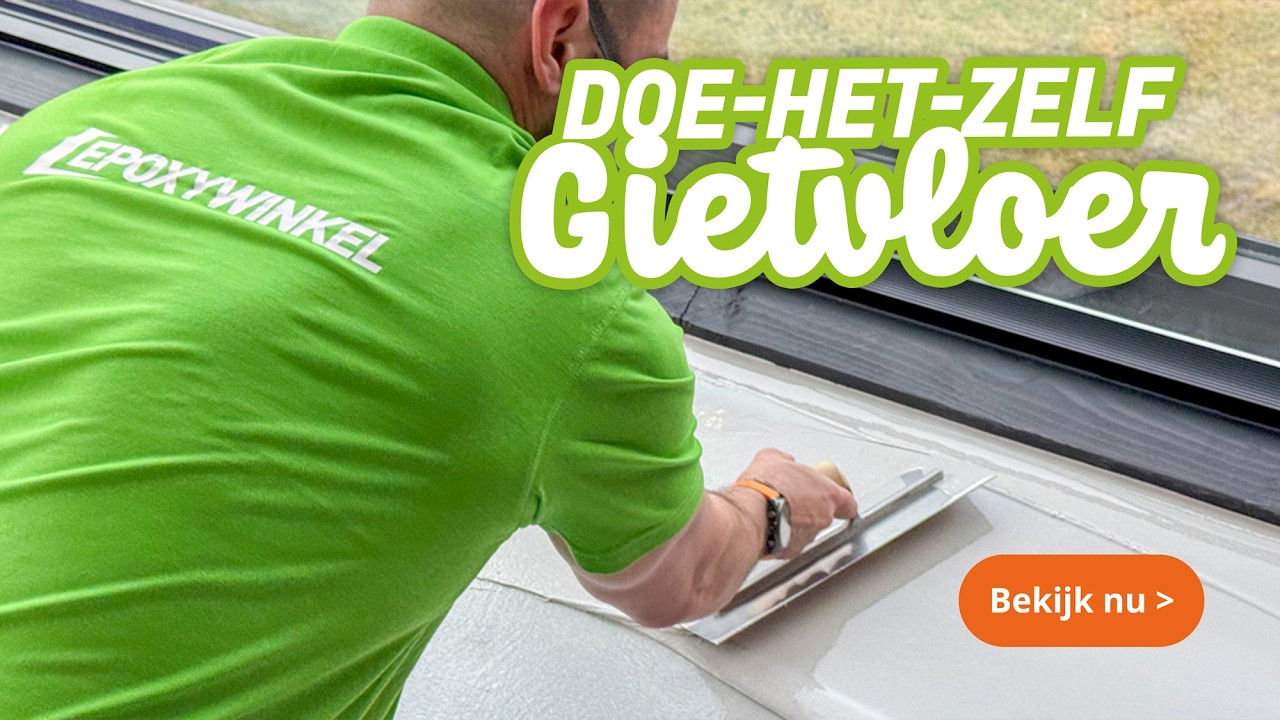 Doe-het-zelf gietvloer aanbrengen | Complete handleiding stap voor stap