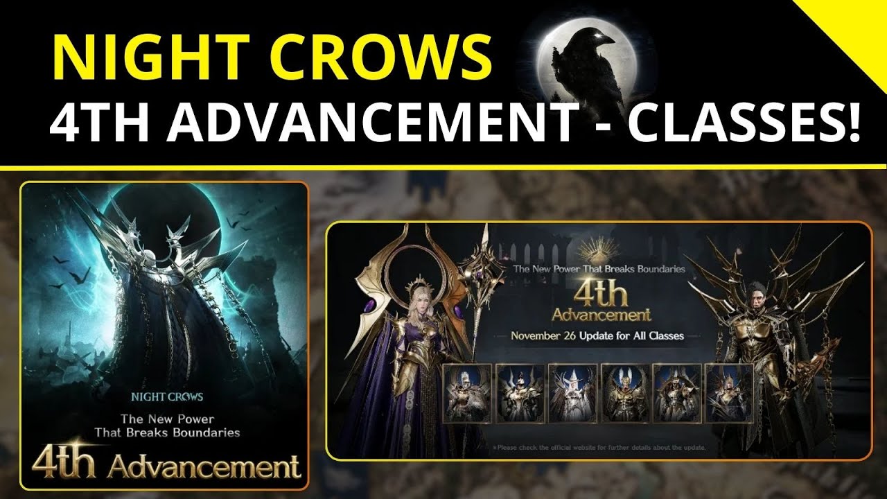 Night Crows: All About the 4th Ascension Classes!
