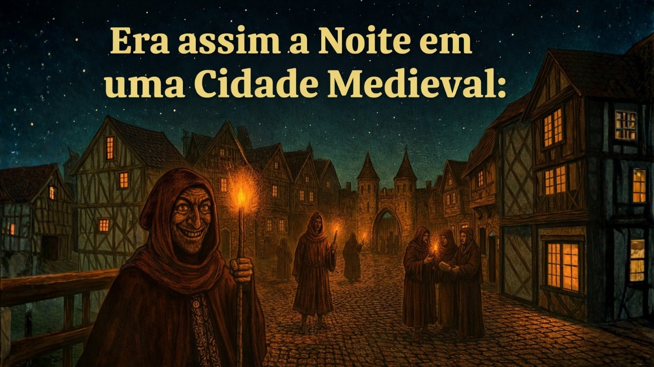 Como Era a Noite em uma Cidade Medieval? ( Você Não Gostaria de Caminhar Sozinho) Durma no Passado