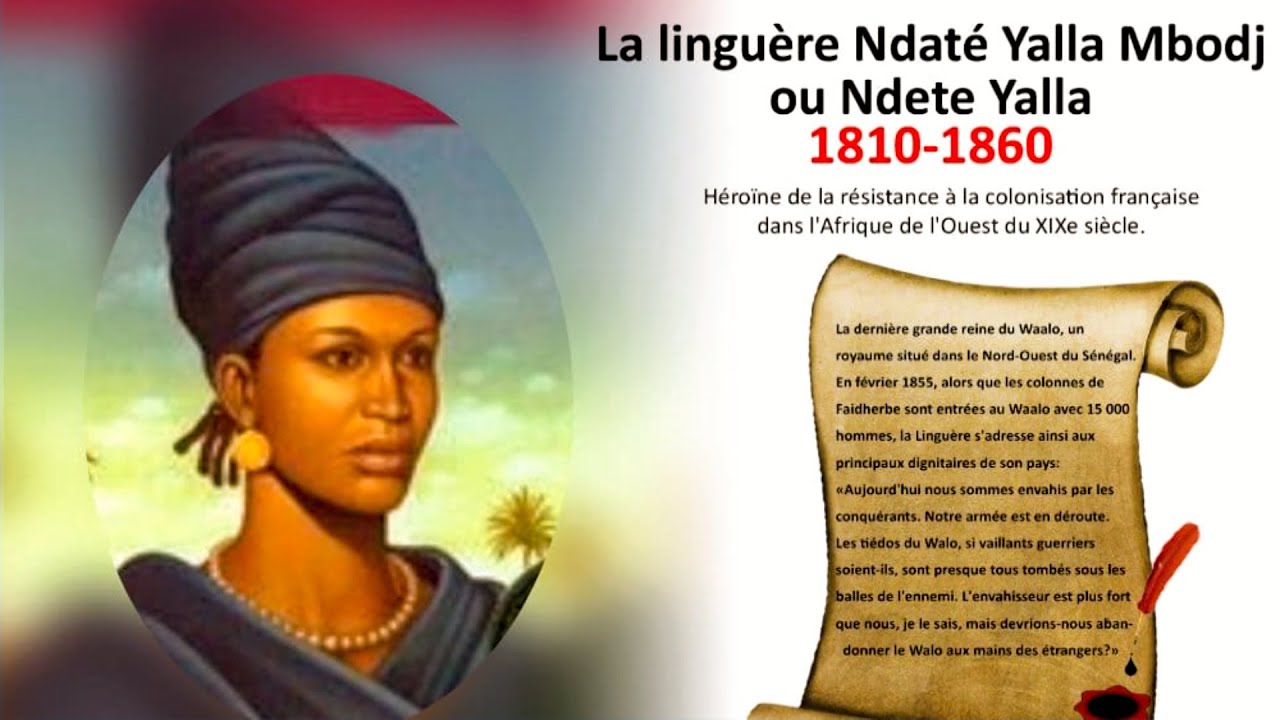Portrait de Ndaté yalla Mbodji, une figure de la résistance sénégalaise.