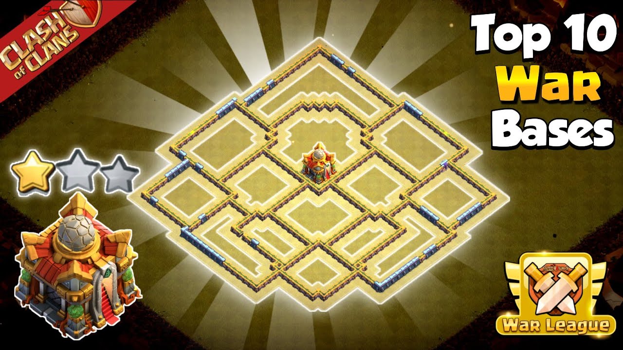 Top 10 Best TH16 War/CWL Bases (2025) I TH16 War Base Links | Anti Event Troops BASES with Links