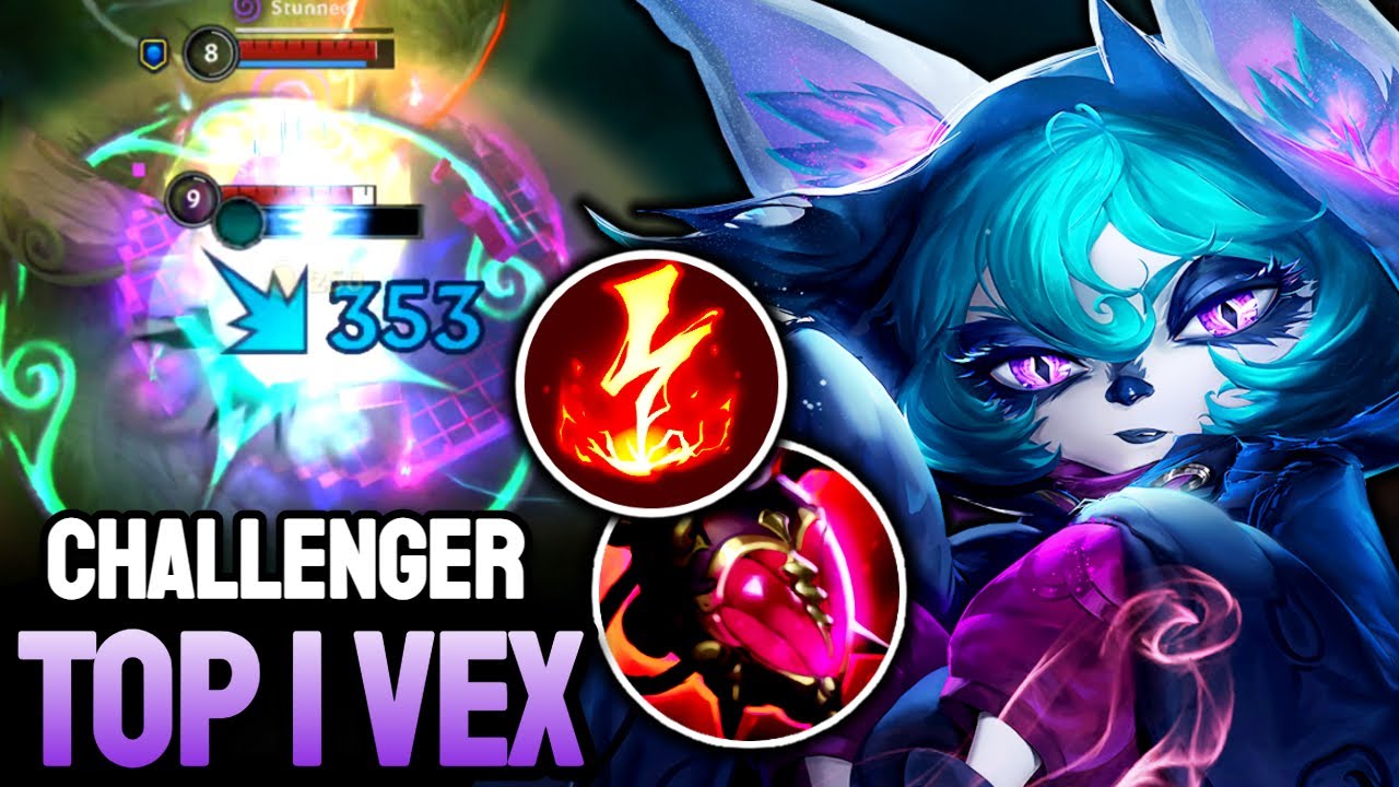 WILD RIFT VEX - TOP 1 VEX GAMEPLAY - CHALLENGER RANKED