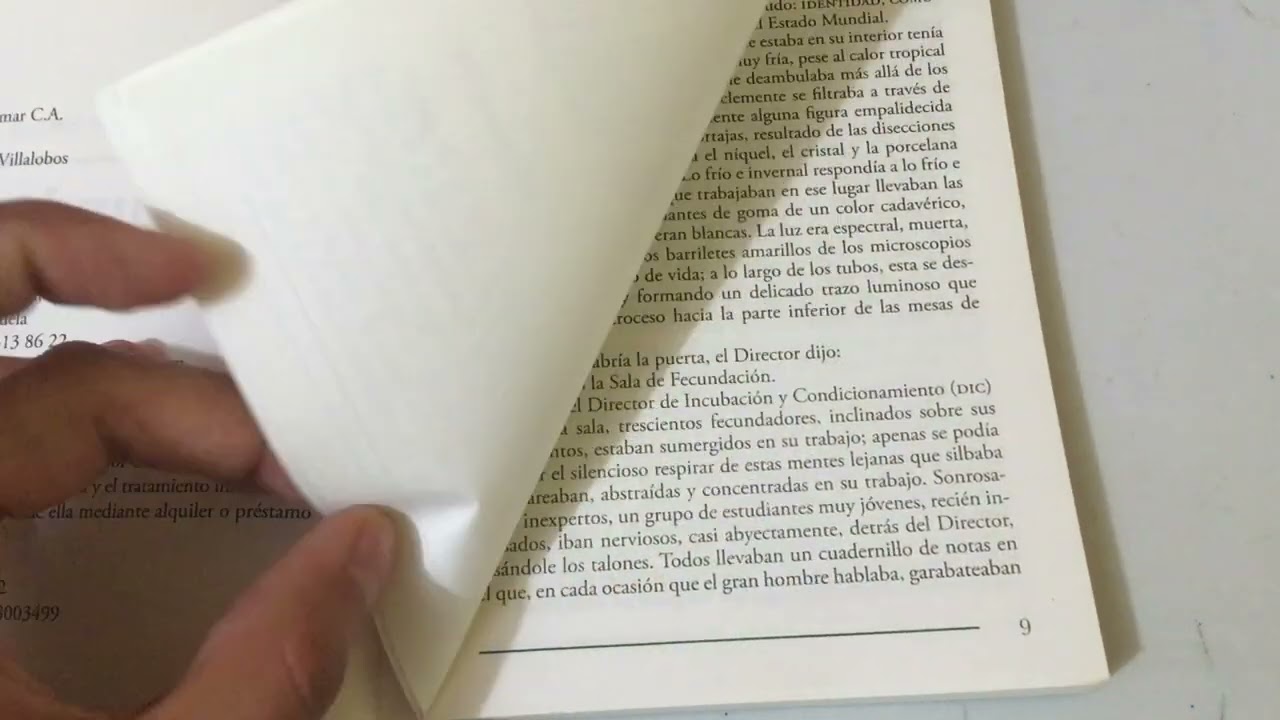 Asmr-Un mundo feliz- Aldous Huxley- Lectura Susurrada