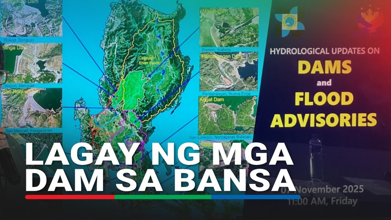 Panoorin: Lagay ng mga dam sa Luzon bago dumating ang super typhoon | ABS-CBN News