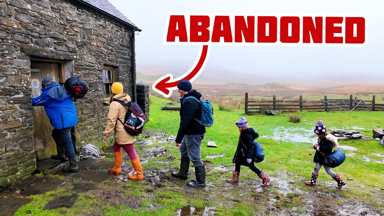 Three Generations TRY The Best BOTHY In WALES || A Derelict Farmstead