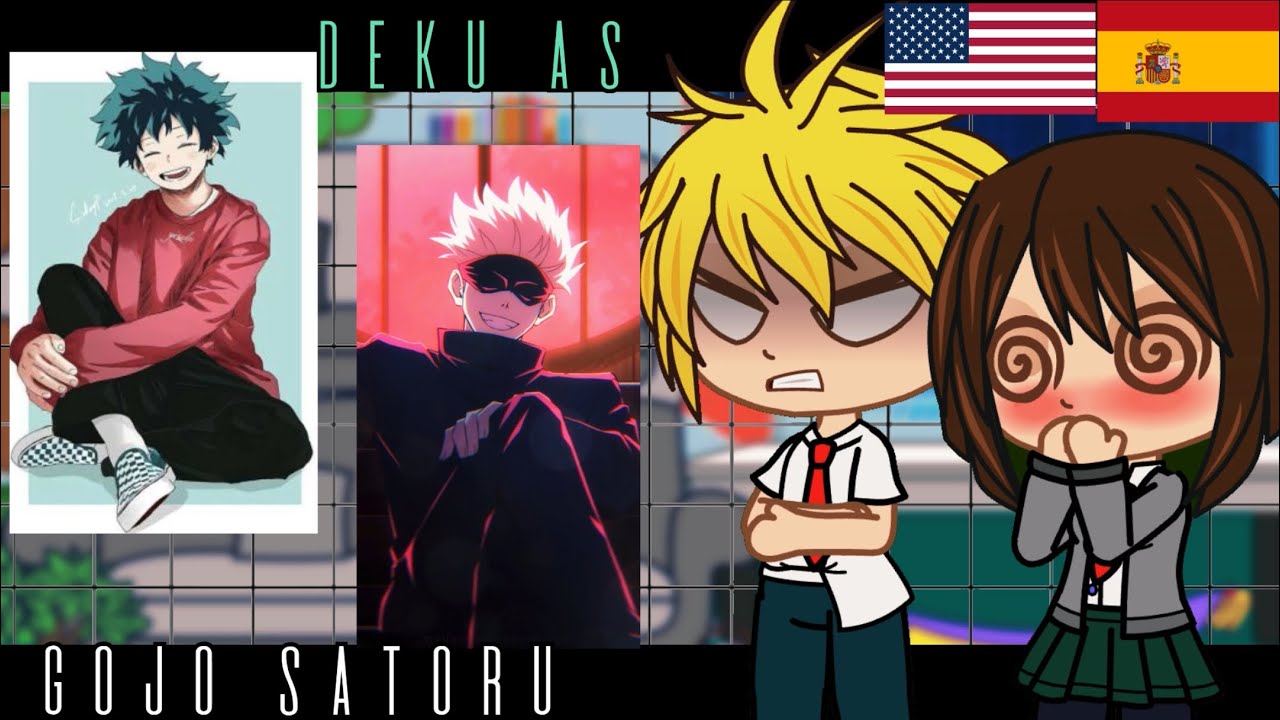 Class 1A react to Deku as Gojo Satoru|AU| BNHA/MHA || GCRV |I No Ships ||