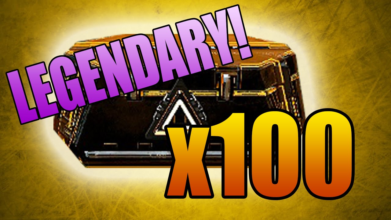 100x Advanced Supply Drop Opening - FINALLY GOT A LEGENDARY!