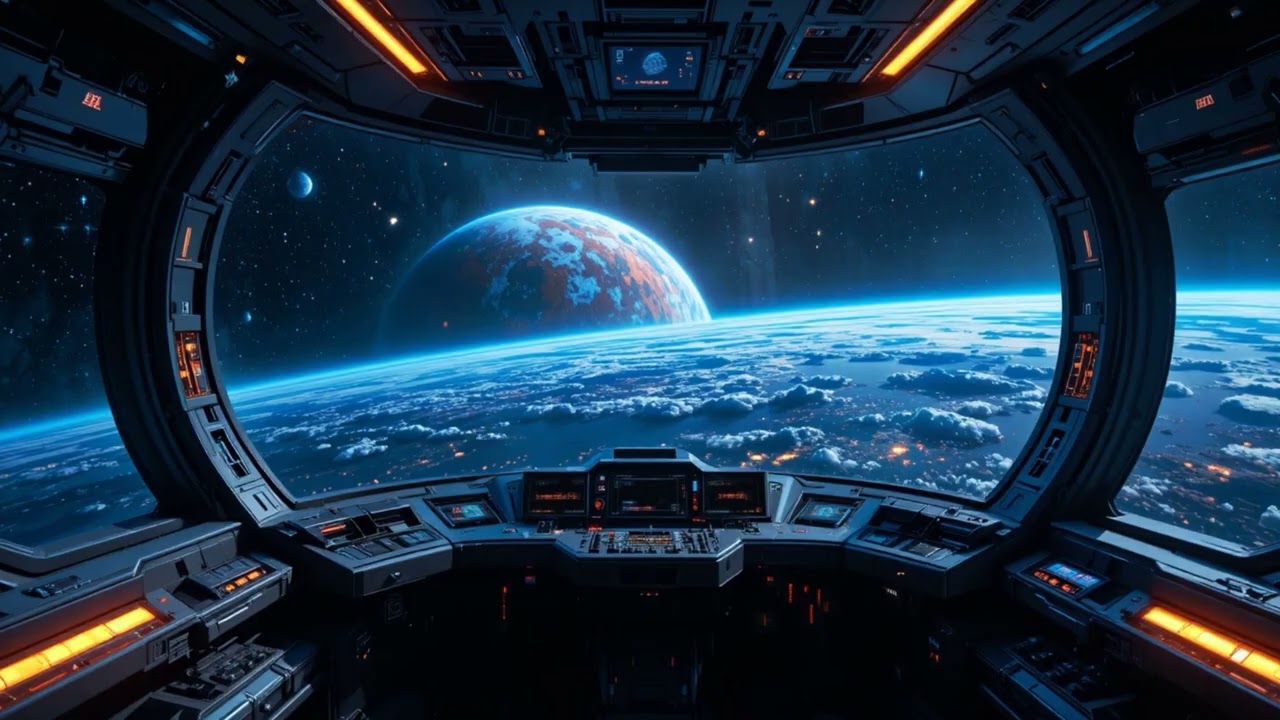 Space Station Runner | Space Ambient SciFi Music for Work, Study & Gaming