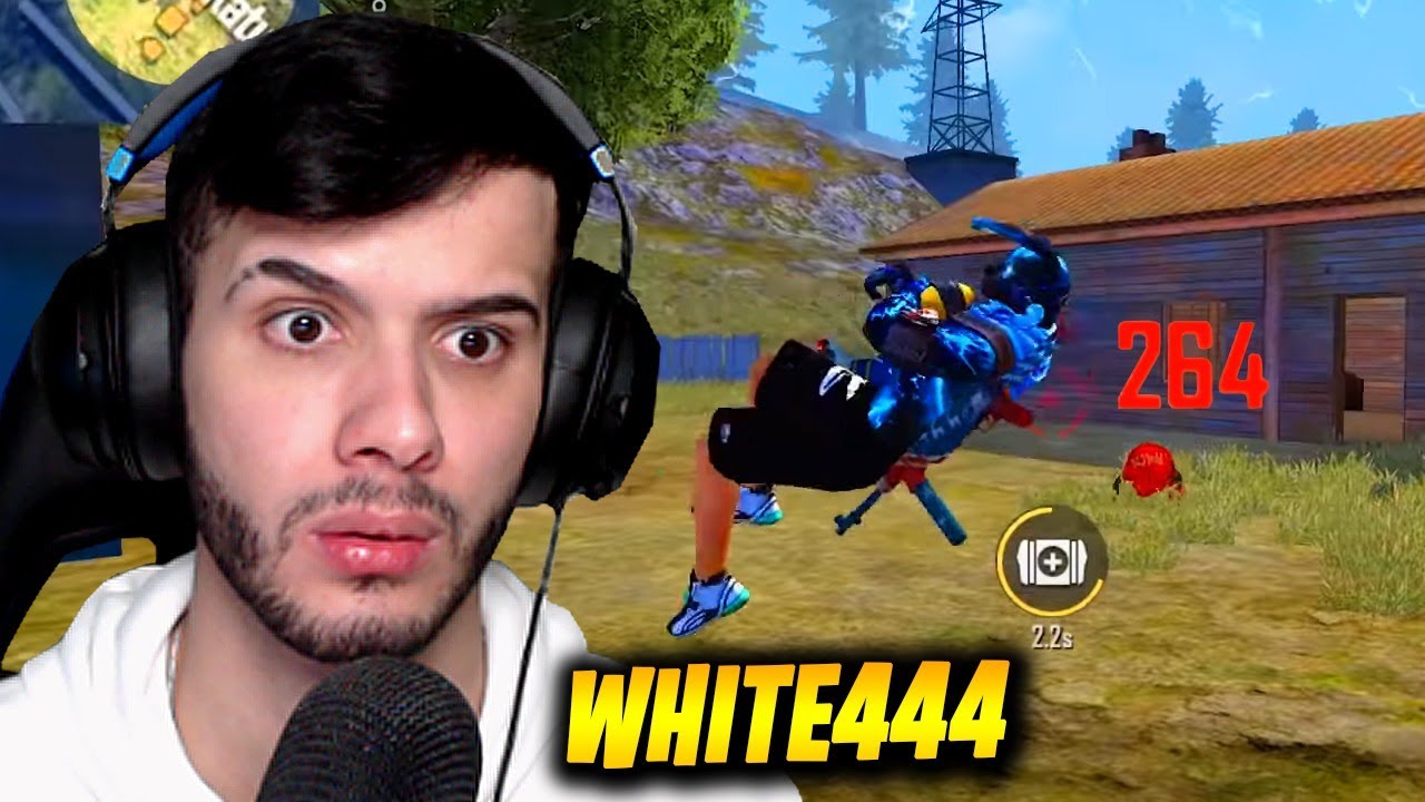 RAFÃO REAGE WHITE444 NO FREE FIRE!!