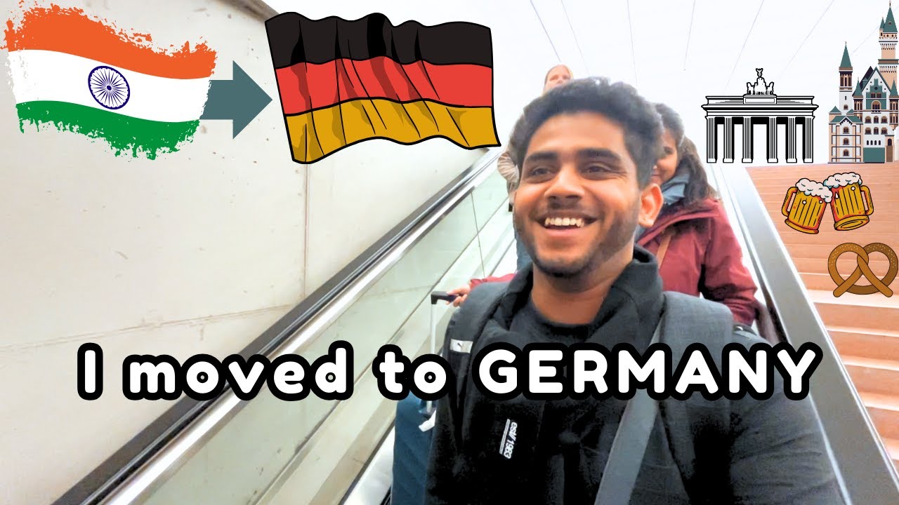 I FINALLY moved to Germany | DREAM | Master Student | India to Germany | Emirates B777 | Vlog 16