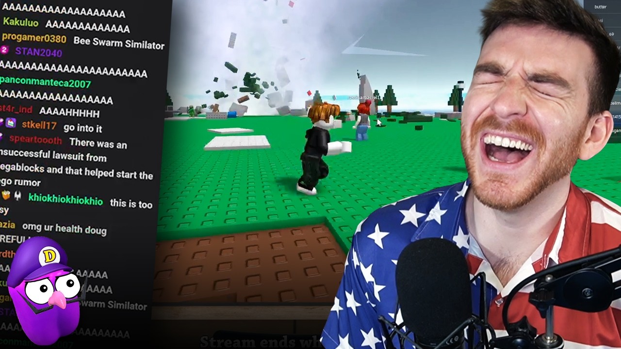 The stream ends when I actually like 5 Roblox games (VOD)