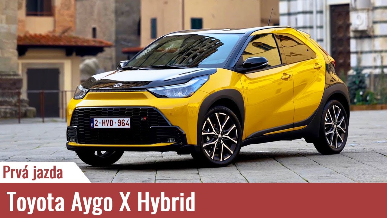 Toyota Aygo X Hybrid: Najmenšia Toyota prvýkrát s hybridom a vo výbave GR Sport 