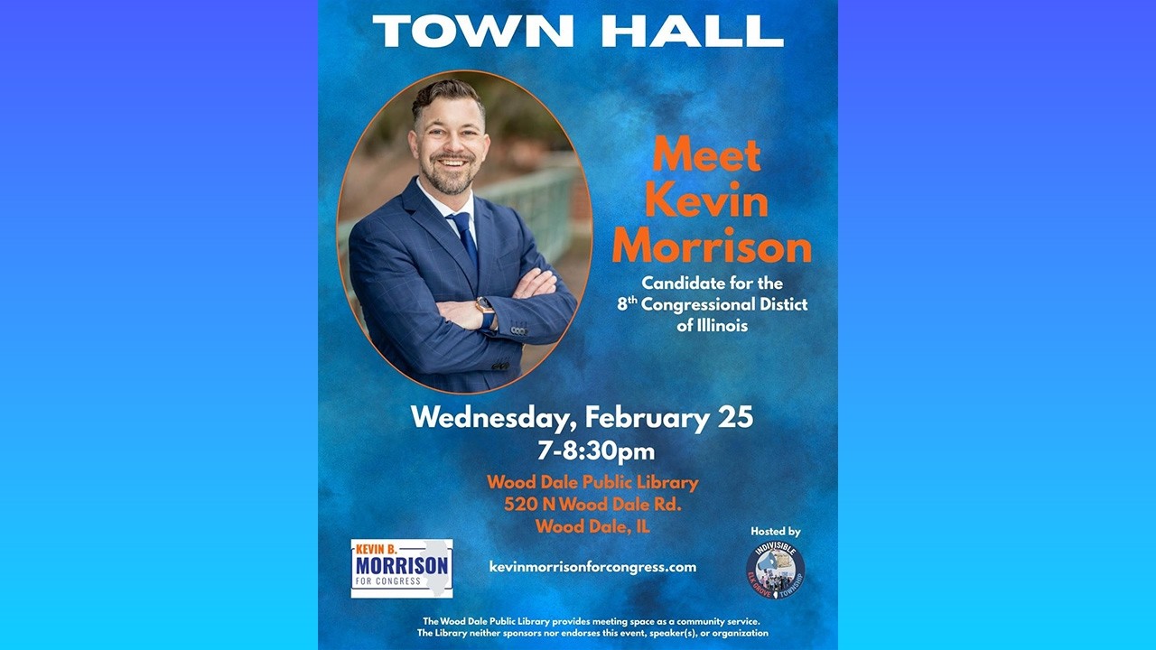 Kevin Morrison Town Hall-Wood Dale