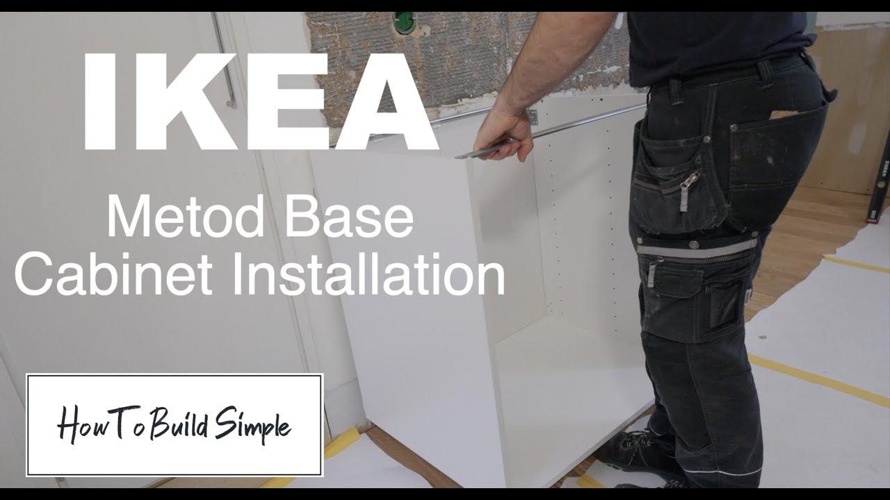 IKEA Base Cabinet Installation