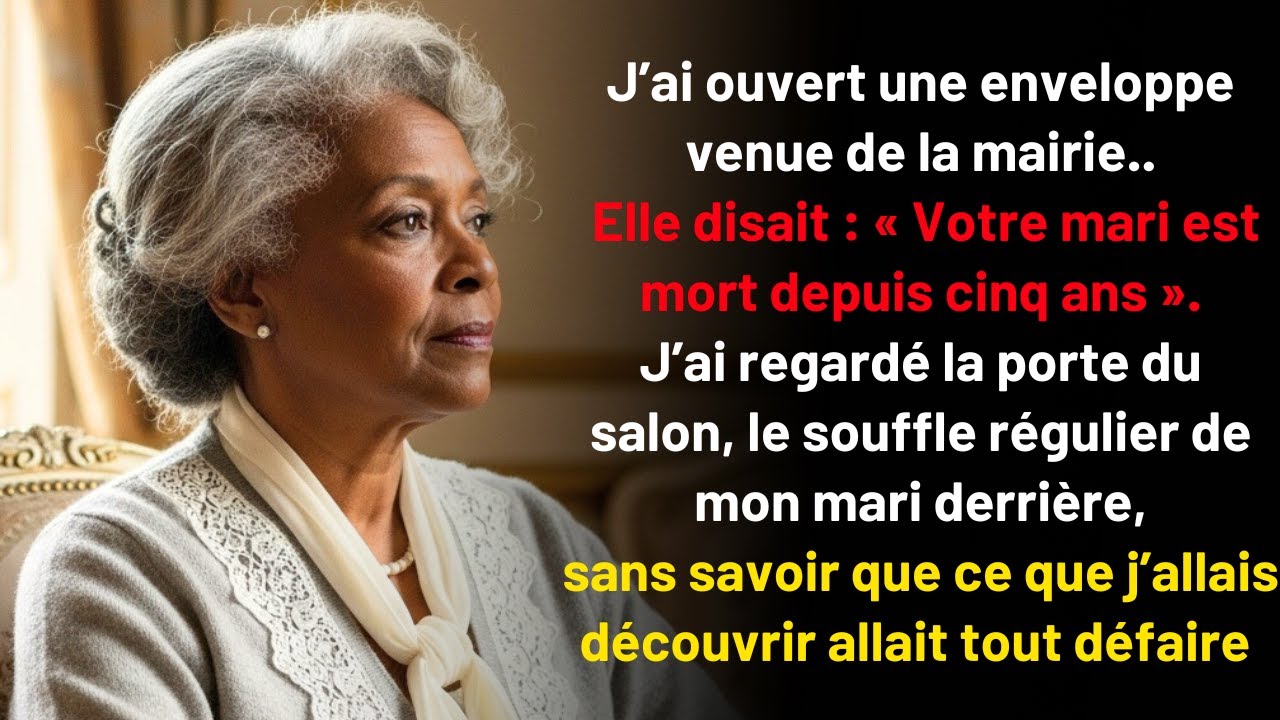 Une lettre m’a dit : « Votre mari est mort depuis 5 ans »… alors qu’il respirait encore près de moi