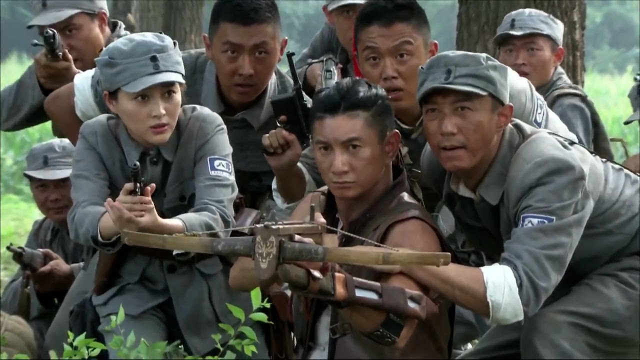 獵人攜手八路突襲日軍基地，殺得日軍哭天喊地 ⚔️ 抗日 | Kung Fu