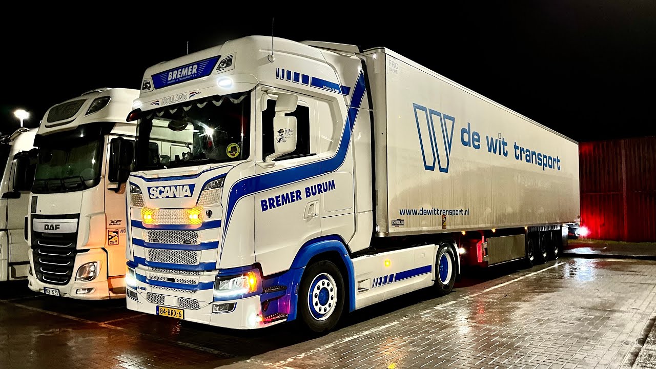 🇬🇧🏴󠁧󠁢󠁥󠁮󠁧󠁿 Flowers for Birmingham | UK Trucking | London | Bedford | Scania | HGV | vd Zwan Transport