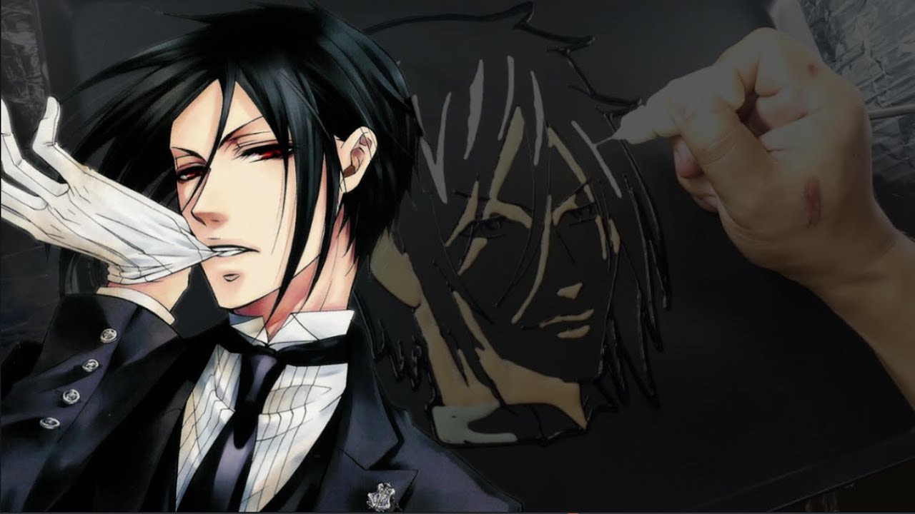 Pancake Art - Sebastian Michaelis (Black Butler)