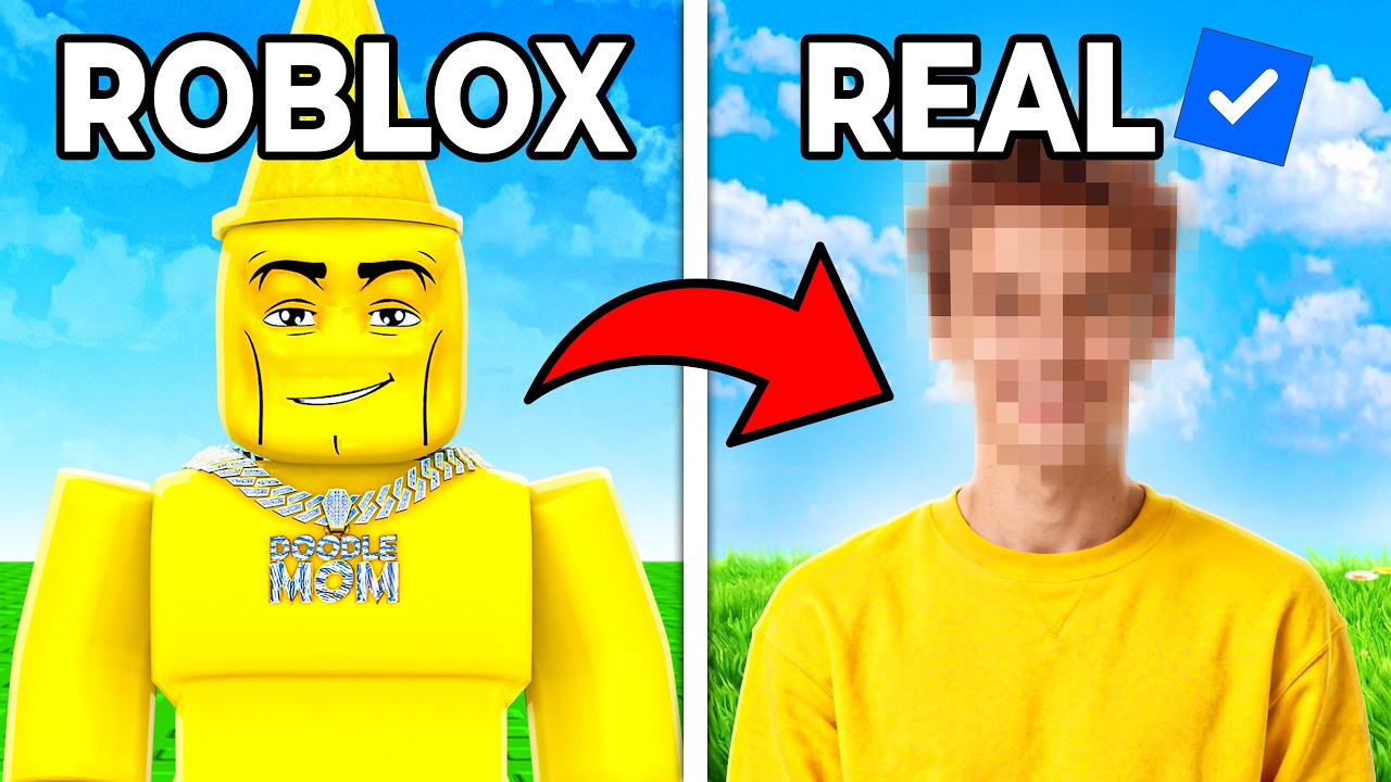 Roblox YouTuber Avatars In REAL LIFE!