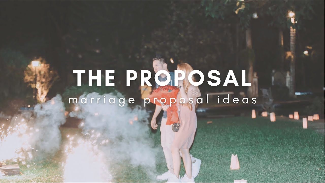 the marriage PROPOSAL | unique and cool proposals (1/3)