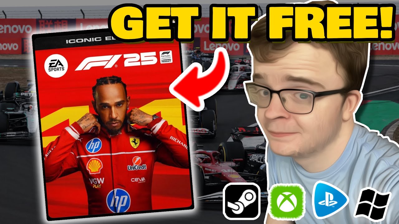 How to get F1 25 for FREE 🏎️ Play F1 2025 Free (PS5, Xbox, PC, Steam)