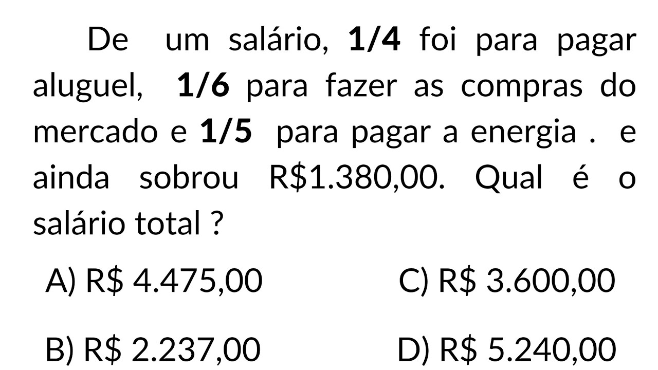 QUESTÃO DE FRAÇÃO QUE A MAIORIA NÃO SABE RESOLVER! VOCÊ CONSEGUE ? @JovemProfessor