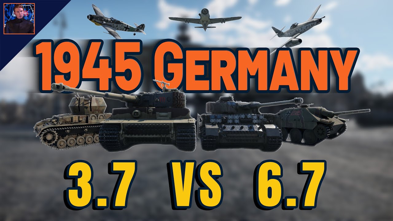 1945 Germany Lineup &ndash; Historical Battle Rating Challenge | War Thunder