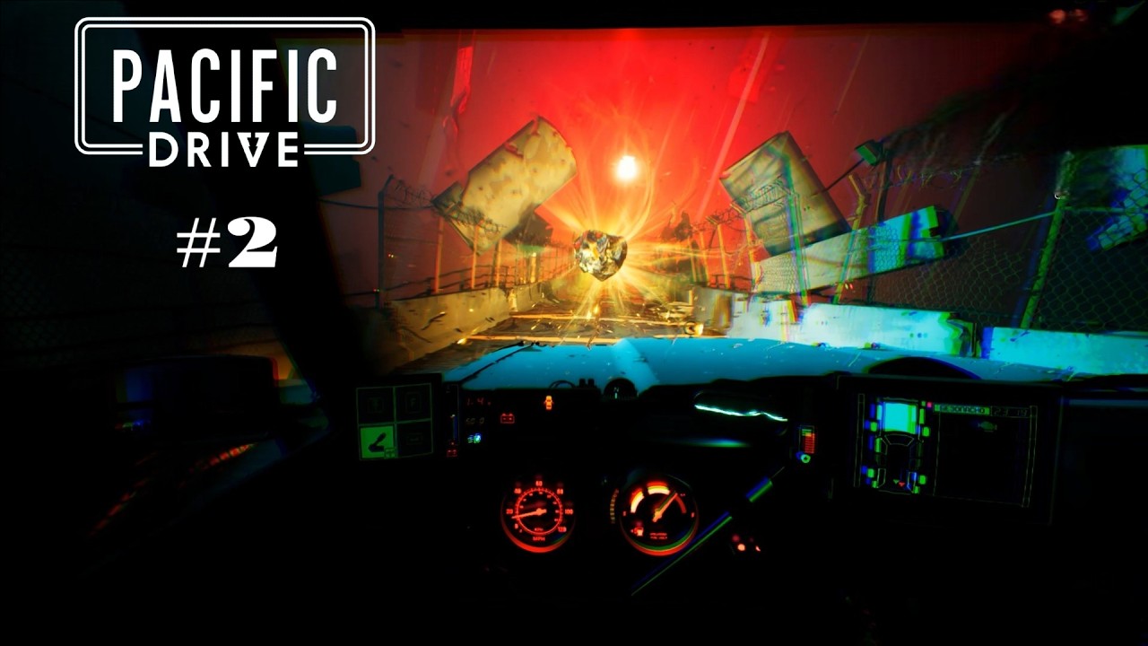 В первых локациях царила мрачная атмосфера... | Pacific Drive | #2