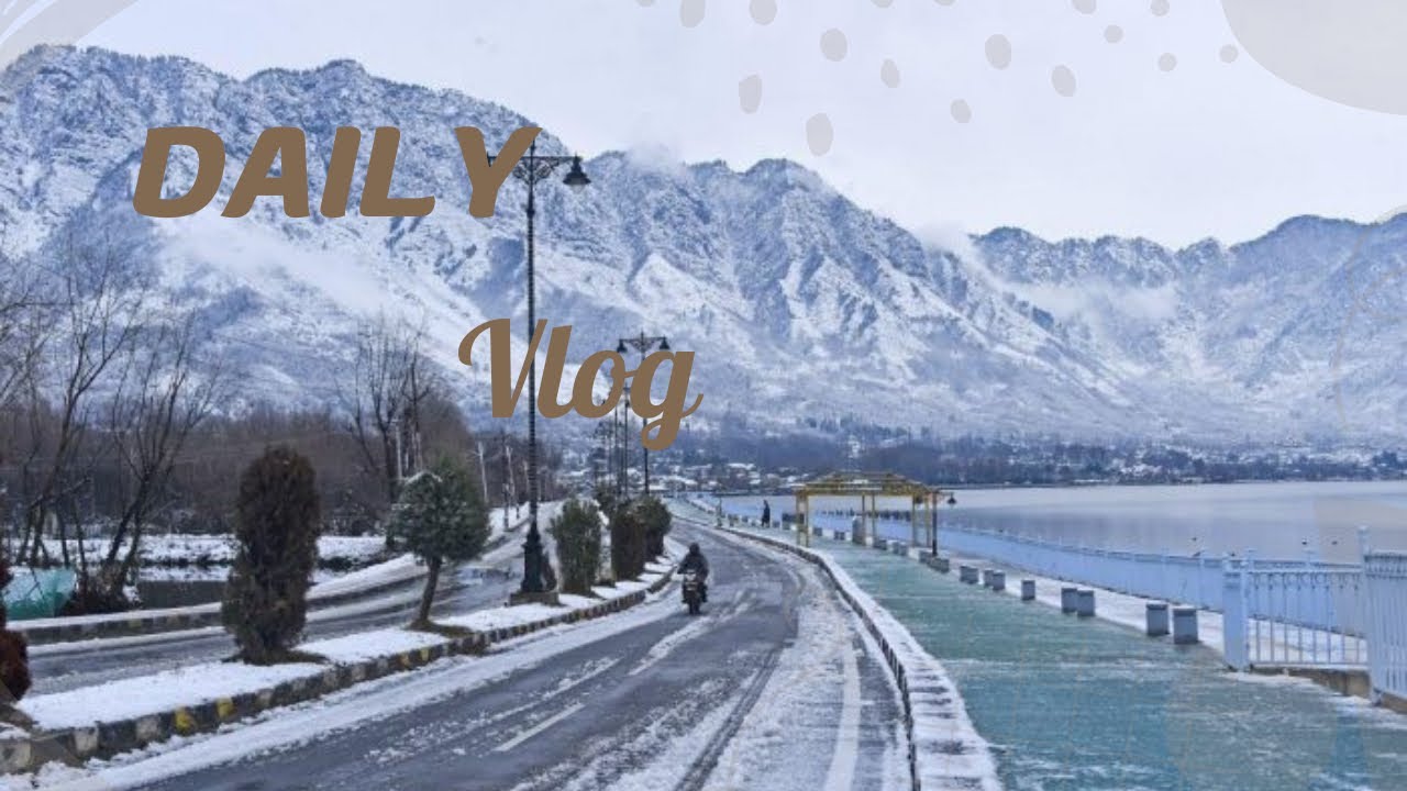 Heavy snowfall in Srinagar 