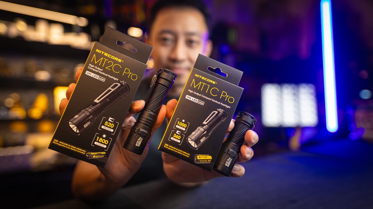 Love At First Light - The Best Rugged EDC Flashlight Yet! (Nitecore MT1C PRO x MT2C PRO)