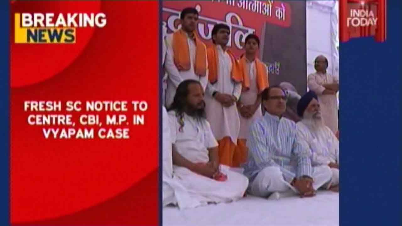 SC Issues Notice On PIL By Vyapam Petitioners