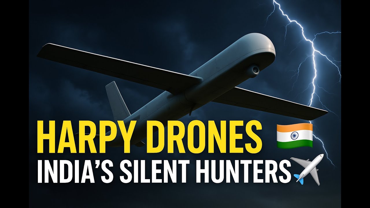Harpy Drones: India's Silent Sky Hunters