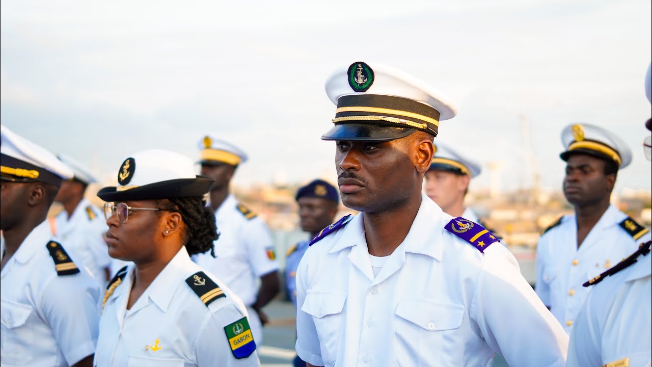 🇨🇬🇫🇷 Clôture du stage SIREN à bord du porte-hélicoptères Tonnerre 