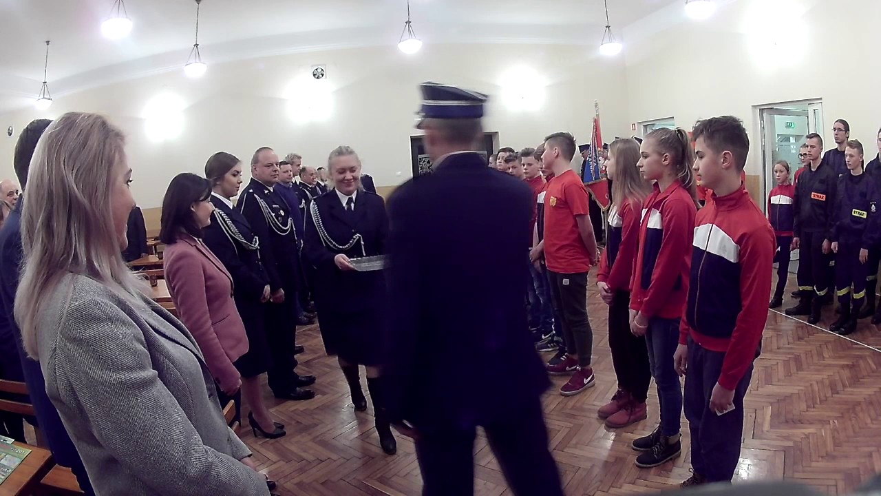 Pasowanie MDP I wręczenie odznak dla MDP i OSP
