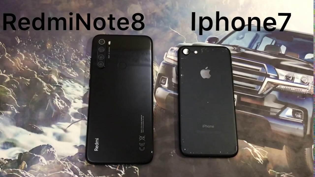Redmi Note8 Vs IPhone7 Speed test- which one is faster?? let’s see.