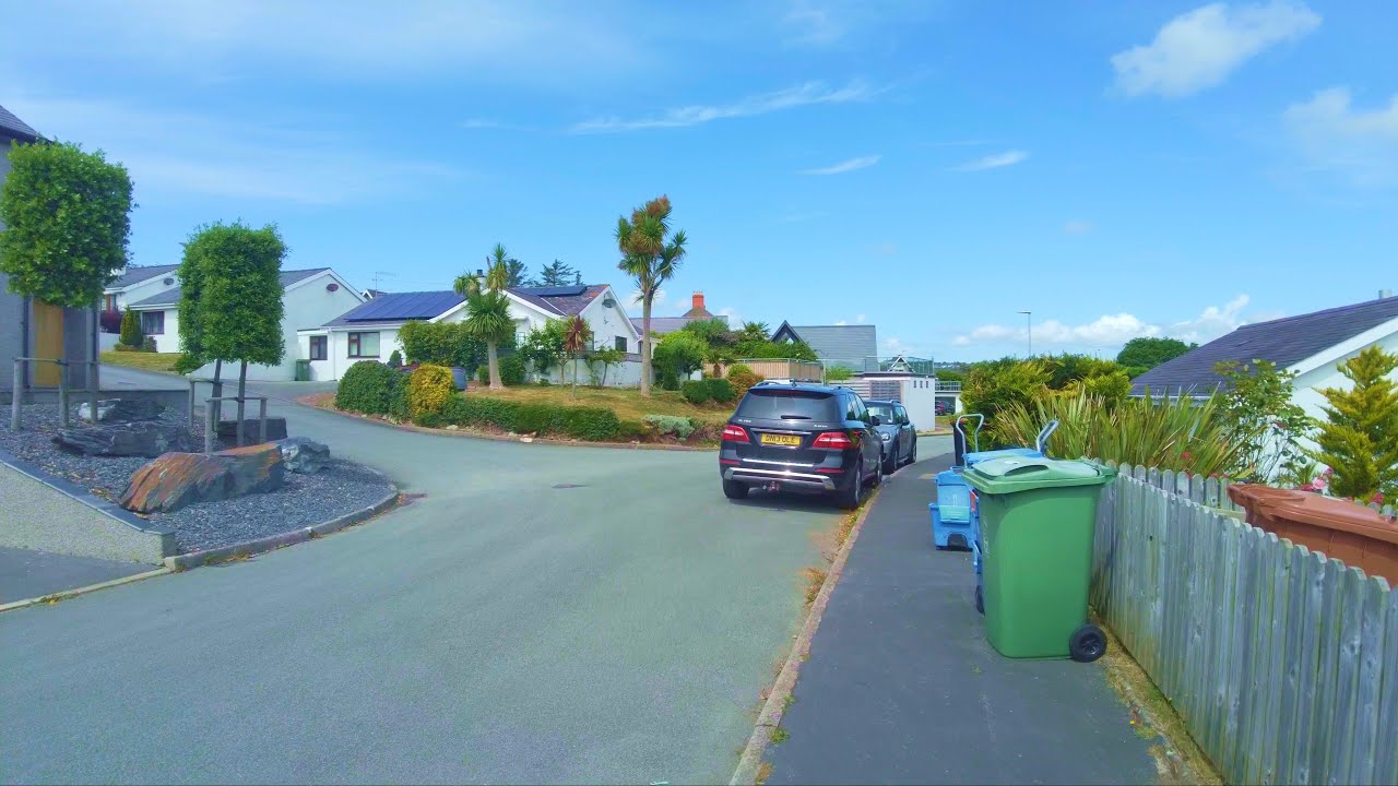 Abersoch Village and Beach Walk, Welsh Countryside 4K