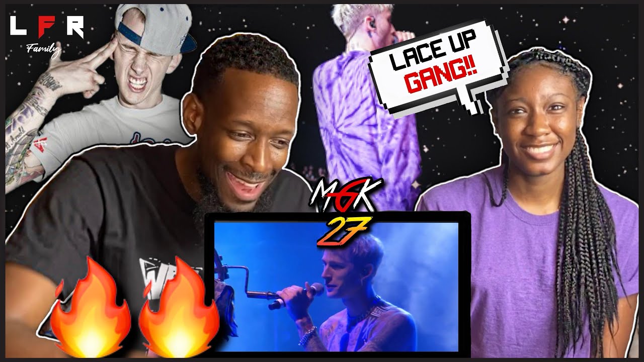 My Daughter REACTS To MGK - 27 (LIVE @ EST Fest 2017) | He Brought His Daughter Out! •••Jalisa•••