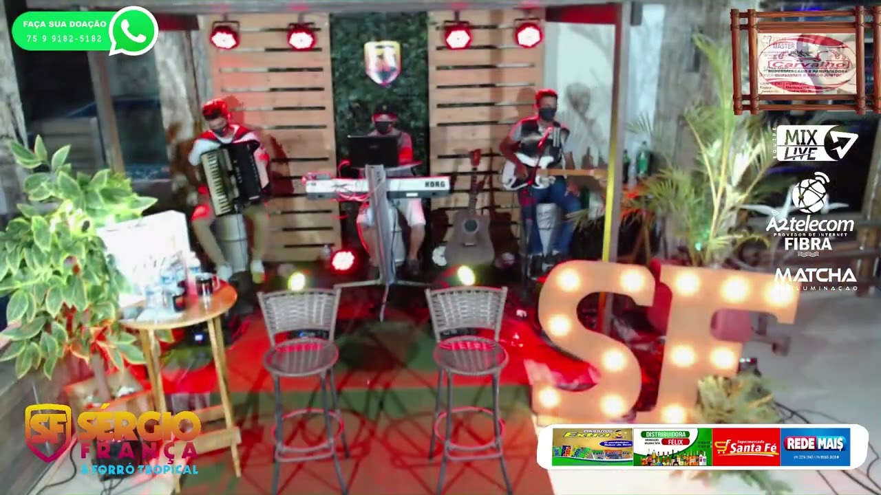 LIVE SHOW SOLID&Aacute;RIA - S&Eacute;RGIO FRAN&Ccedil;A E FORRO TROPICAL 2022